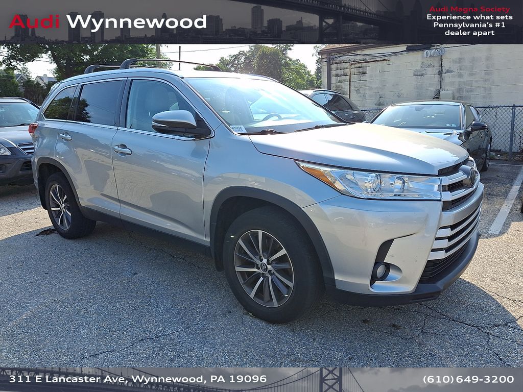 Celestial Silver Metallic 2019 Toyota Highlander SUV / Crossover All-Wheel Drive 8-Speed Automatic