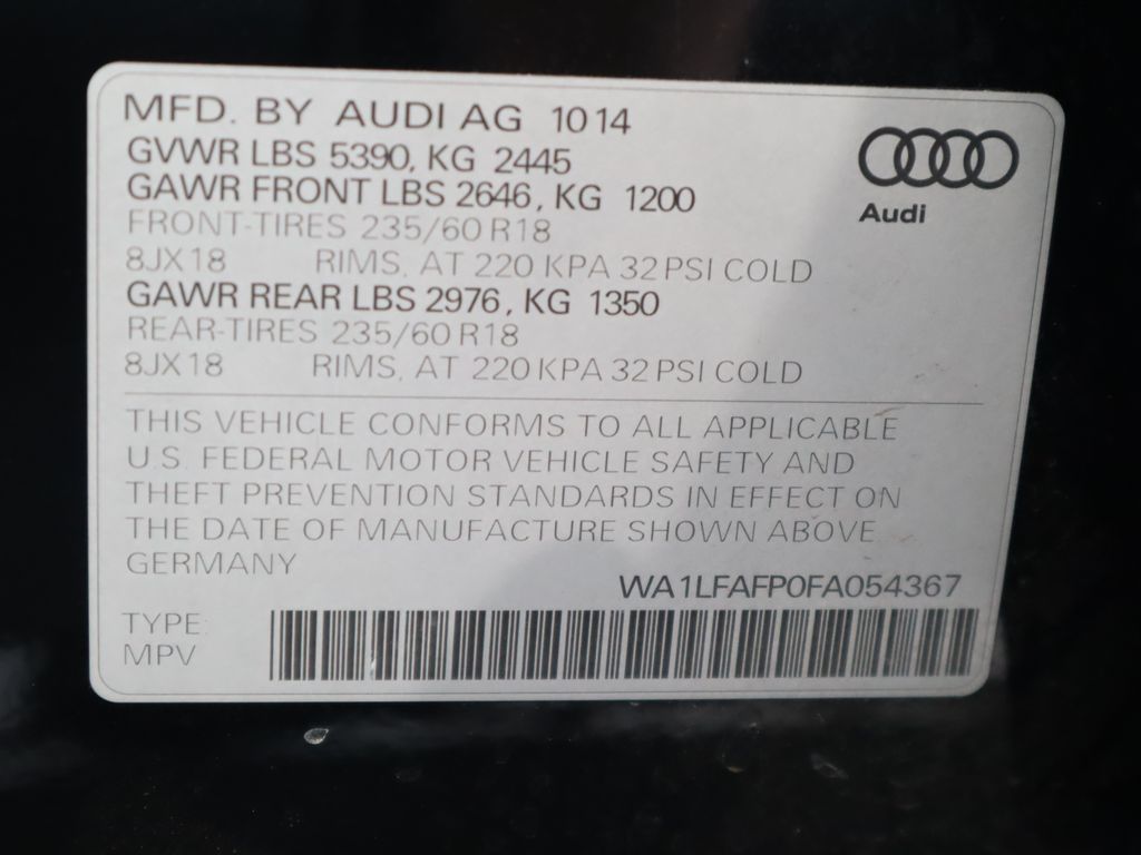 2015 Audi Q5 Premium Plus 21