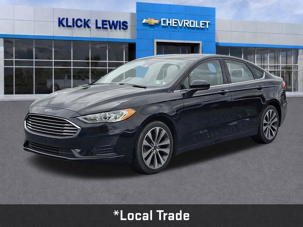 2020 Ford Fusion SE Black at Phil Fitts Ford