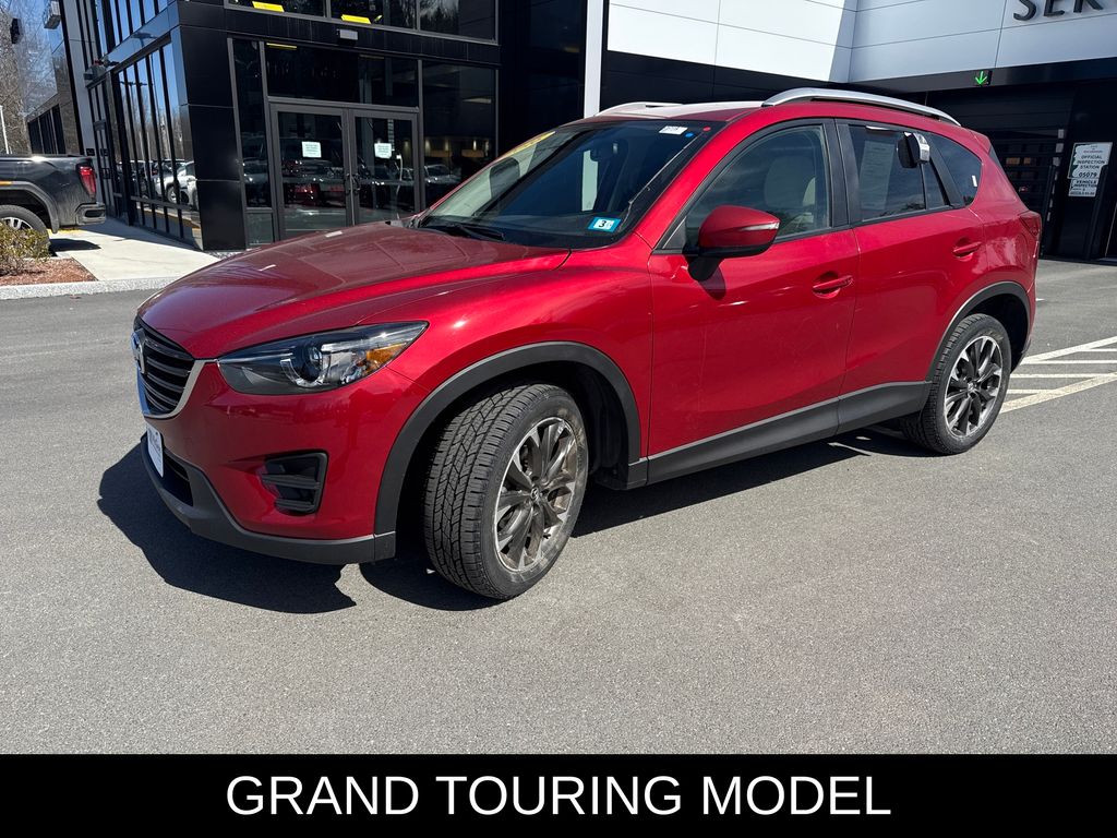 Soul Red Metallic 2016 Mazda CX-5 Grand Touring AWD SUV / Crossover All-Wheel Drive 6-Speed Automatic
