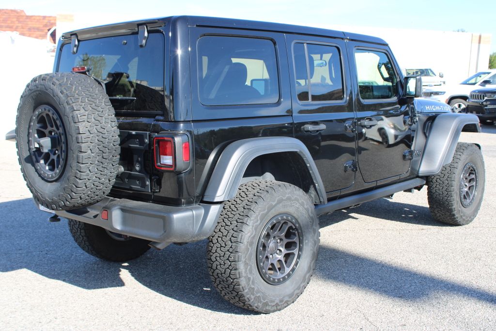 Used 2022 Black Jeep Unlimited High Tide image 4
