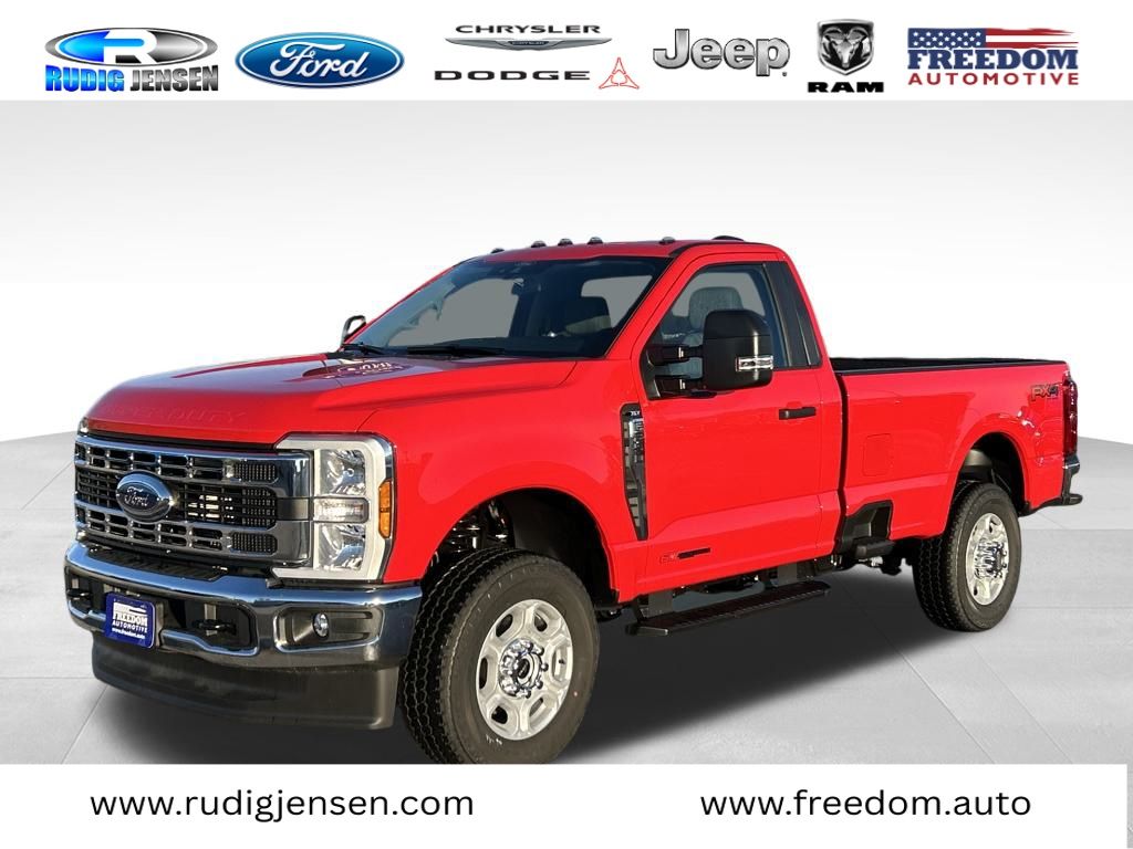 Race Red 2026 Ford F-250 Super Duty XLT Regular Cab LB 4WD Pickup Truck Four-Wheel Drive Automatic
