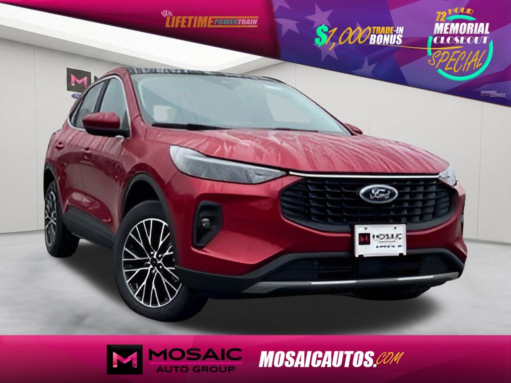 Rapid Red Metallic Tinted Clearcoat 2026 Ford Escape Hybrid Plug-in FWD SUV / Crossover Front-Wheel Drive Continuously Variable Transmission