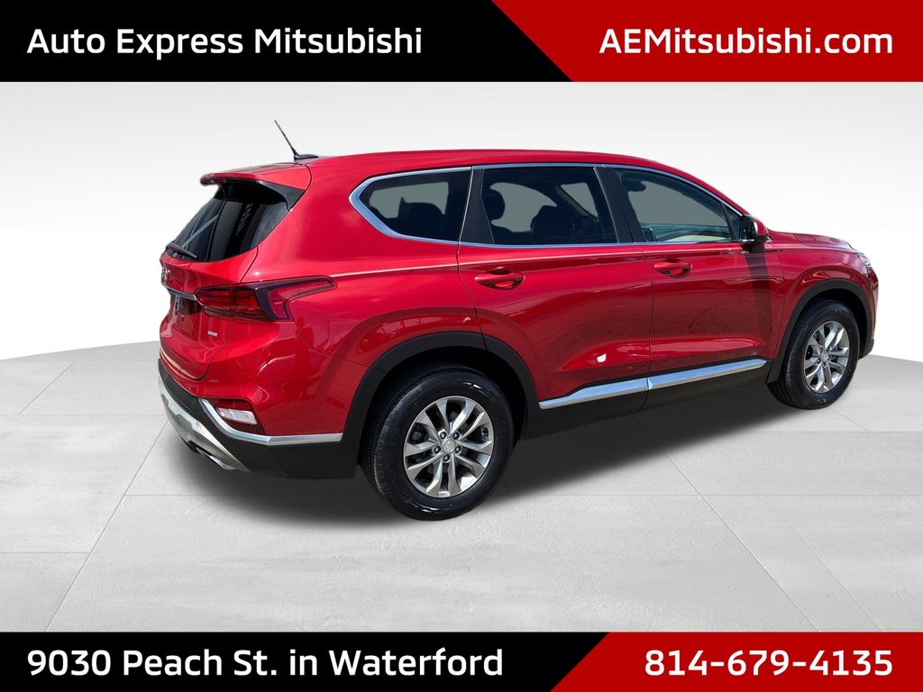 2019 Hyundai Santa Fe SE Red at Spitzer Acura