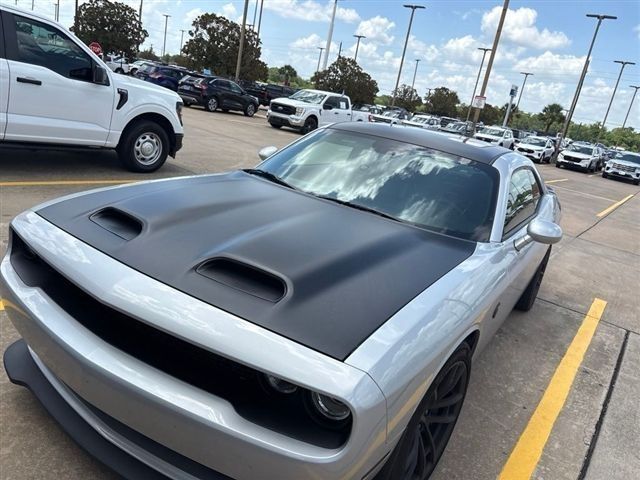 2023 Dodge Challenger SRT Hellcat Jailbreak Silver at Bayway Cadillac of The Woodlands