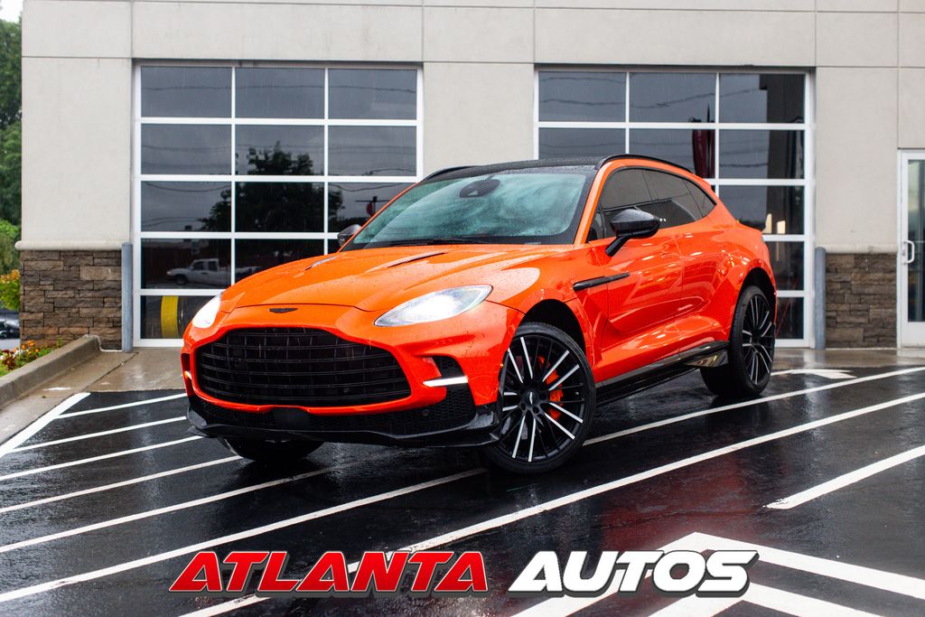 Orange 2023 Aston Martin DBX SUV / Crossover All-Wheel Drive 9-Speed Automatic