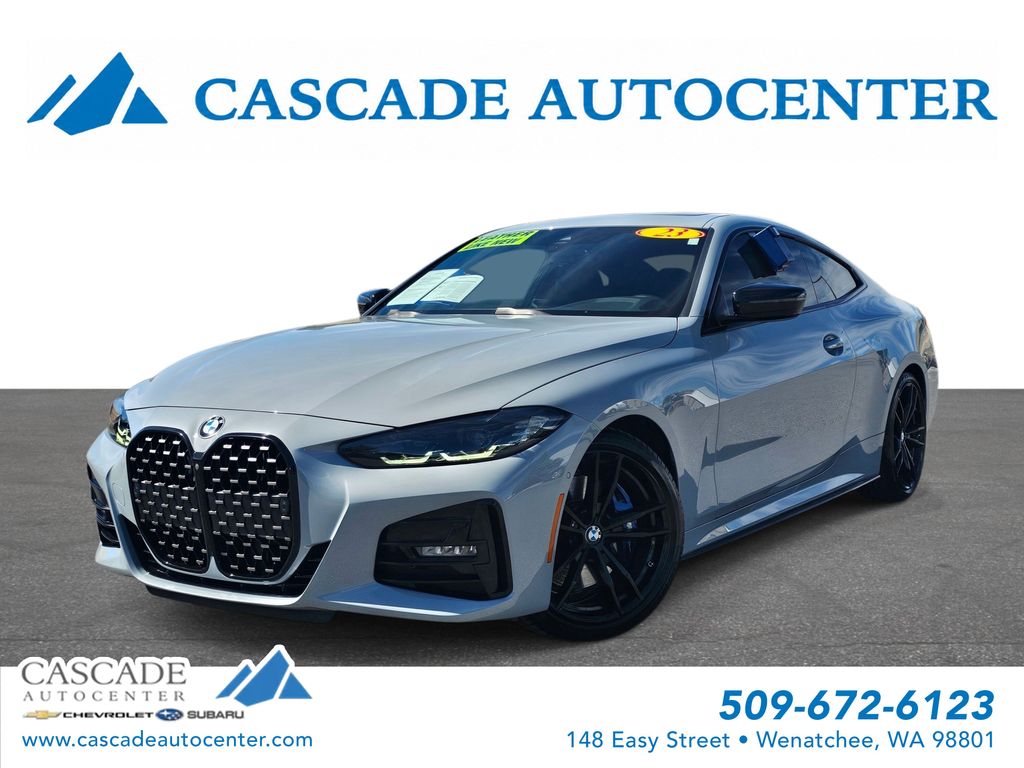 Brooklyn Gray Metallic 2023 BMW 4 Series 430i Coupe RWD Coupe Rear-Wheel Drive 8-Speed Automatic
