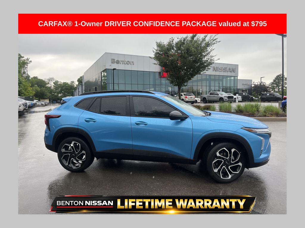 Marina Blue Metallic 2026 Chevrolet Trax RS with 2RS FWD SUV / Crossover Front-Wheel Drive 6-Speed Automatic