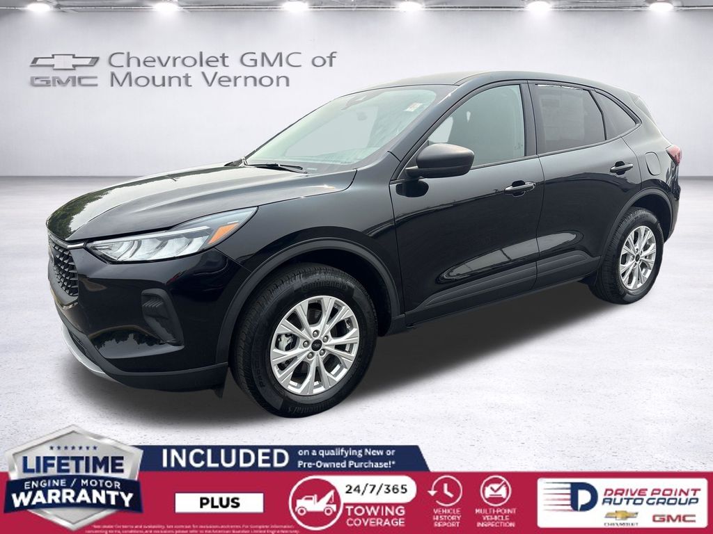 Black Metallic 2025 Ford Escape SUV / Crossover All-Wheel Drive 8-Speed Automatic