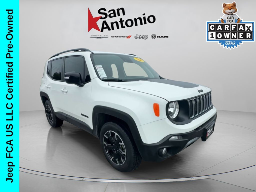 Alpine White Clearcoat 2023 Jeep Renegade SUV / Crossover  9-Speed Automatic