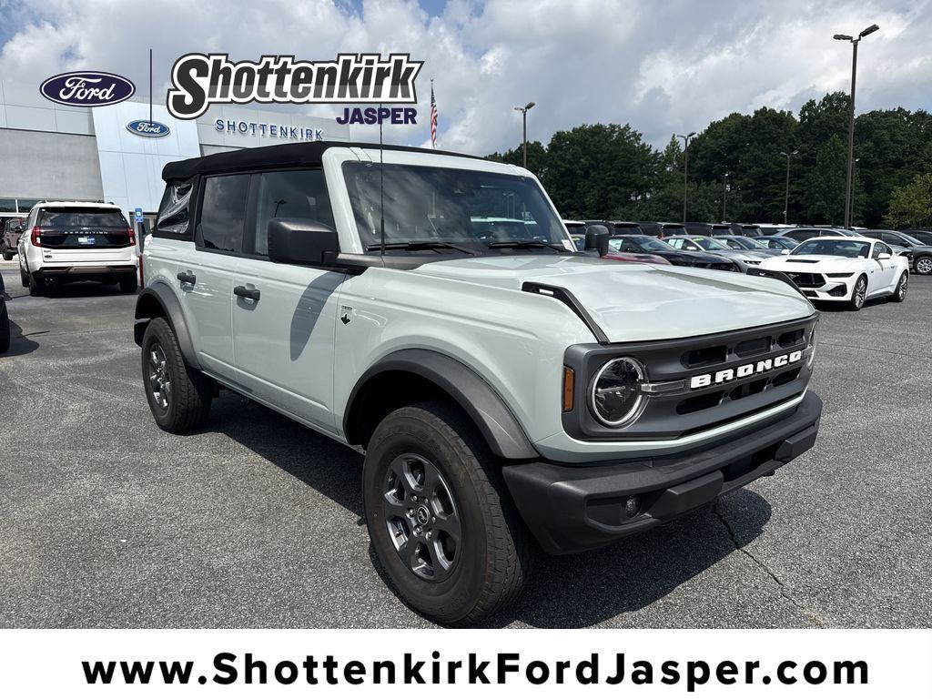 Cactus Gray 2024 Ford Bronco SUV / Crossover Four-Wheel Drive Automatic
