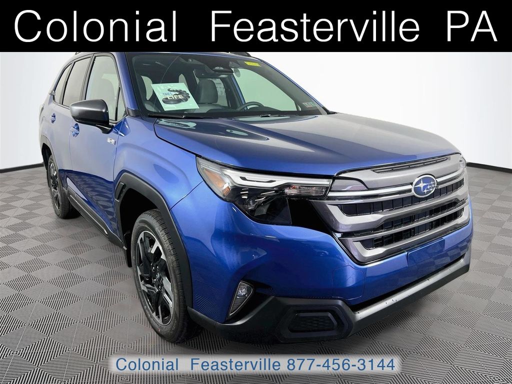 Daybreak Blue Pearl 2026 Subaru Forester Hybrid SUV / Crossover All-Wheel Drive Continuously Variable Transmission