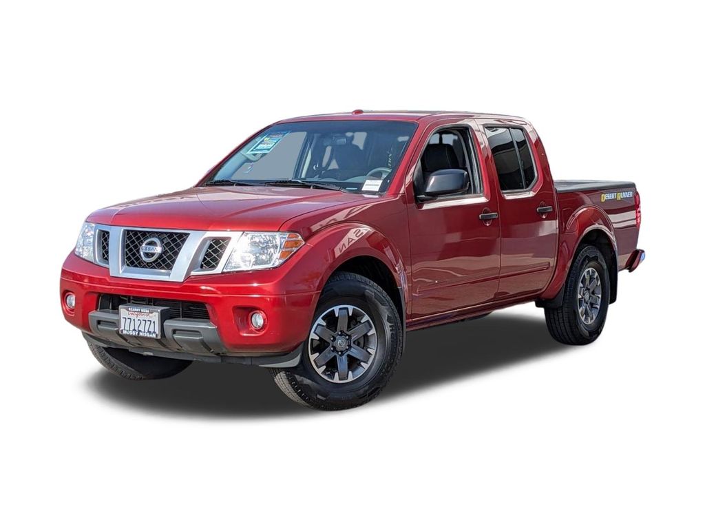 Lava Red 2017 Nissan Frontier Desert Runner Crew Cab Pickup Truck 4X2 5-Speed Automatic Overdrive