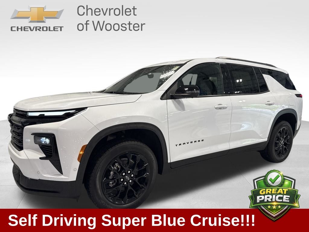 Polar White Tricoat 2026 Chevrolet Traverse SUV / Crossover Front-Wheel Drive 8-Speed Automatic