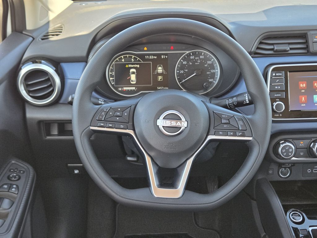 2025 Nissan Versa 1.6 SV White at Wharton Ford