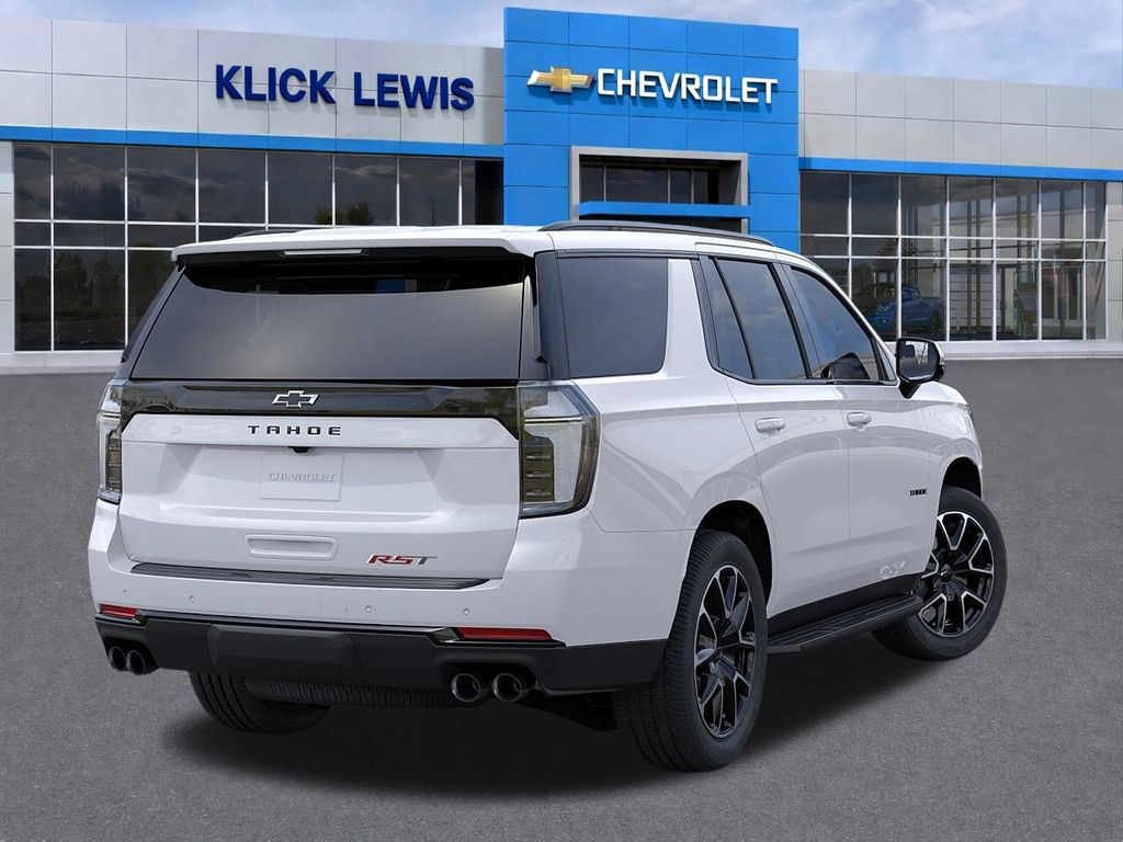 2026 Chevrolet Tahoe RST White at Klick Lewis Buick Chevrolet