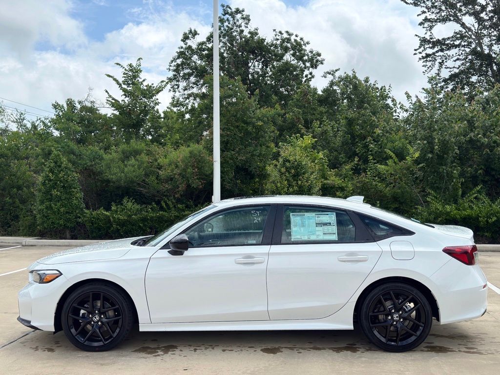 2026 Honda Civic Hybrid Sport White at Community Honda