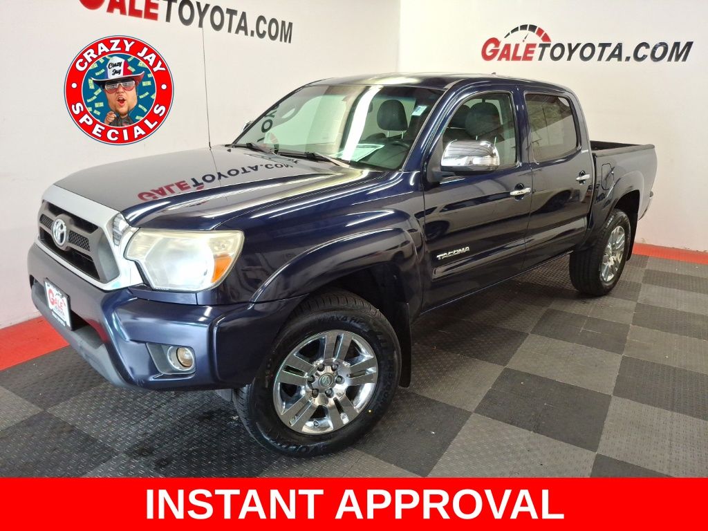 Nautical Blue Metallic 2013 Toyota Tacoma Pickup Truck Four-Wheel Drive 5-Speed Automatic Overdrive