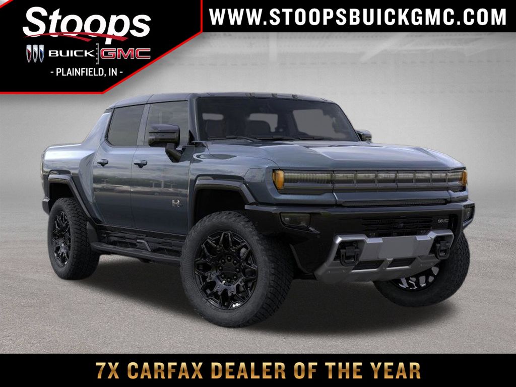 Gray (Graphite Blue Metallic) 2026 GMC Hummer EV Pickup Pickup Truck All-Wheel Drive 1-Speed Automatic