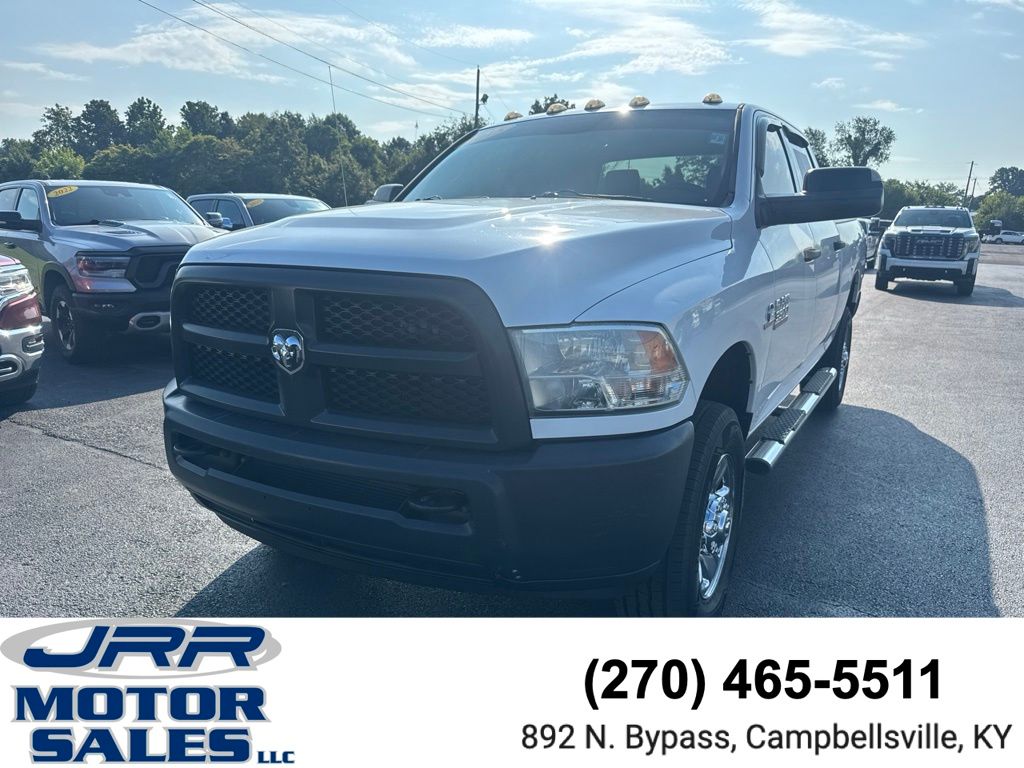Bright White Clearcoat 2015 RAM 3500 Pickup Truck Four-Wheel Drive 6-Speed Automatic