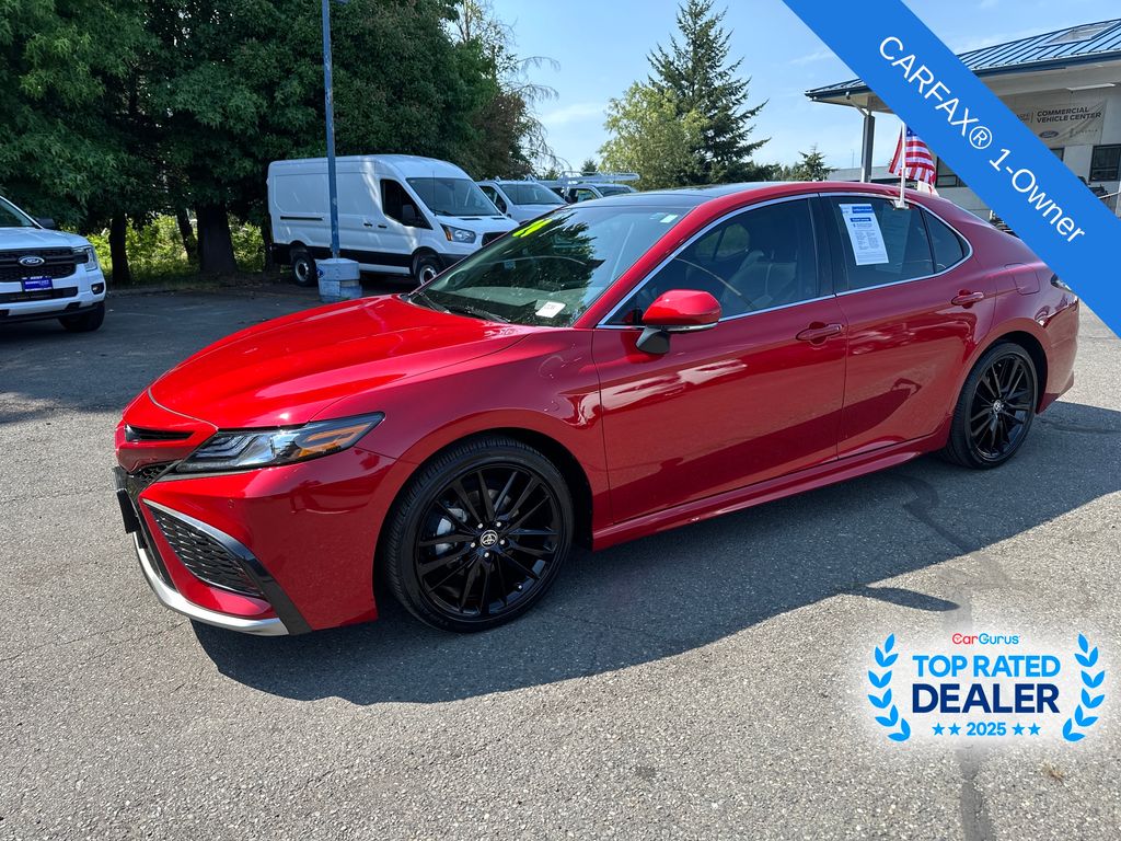Red 2024 Toyota Camry Sedan Front-Wheel Drive 8-Speed Automatic