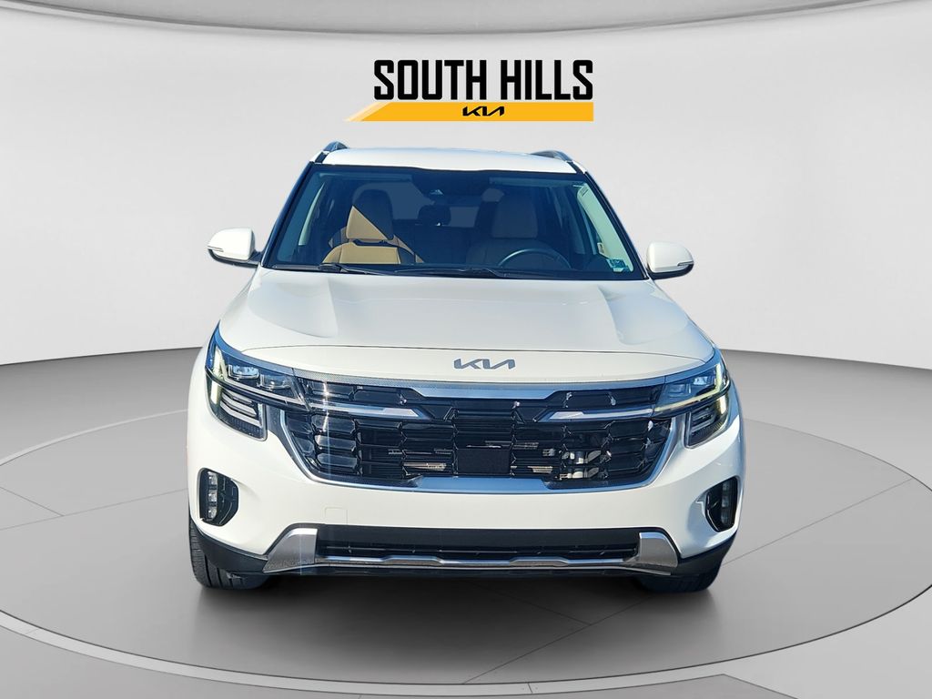 2024 Kia Seltos SX White at South Hills Kia