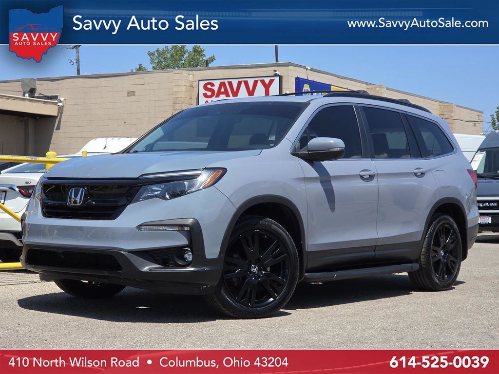 Blue 2022 Honda Pilot SUV / Crossover All-Wheel Drive 9-Speed Automatic