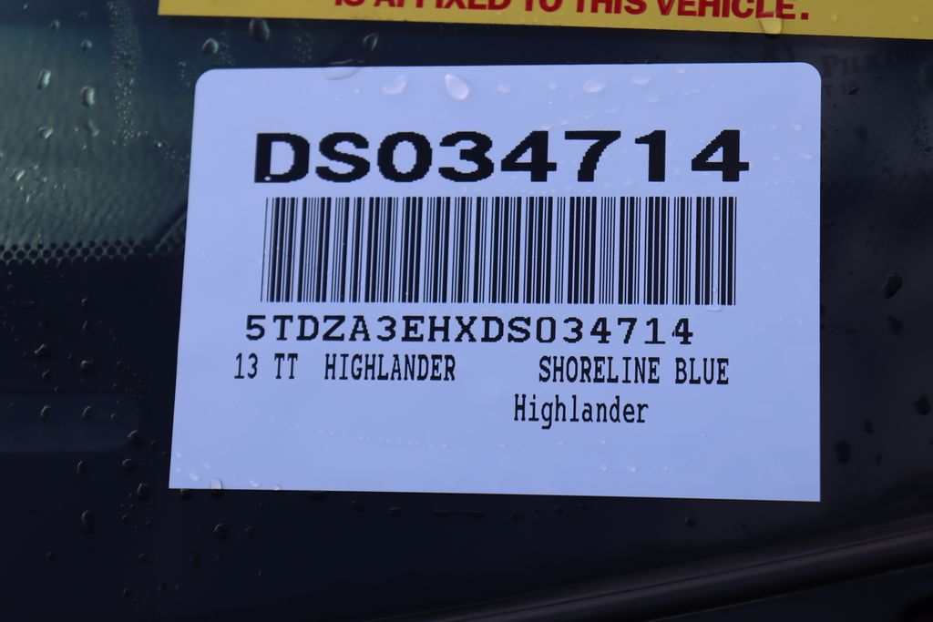 2013 Toyota Highlander  6