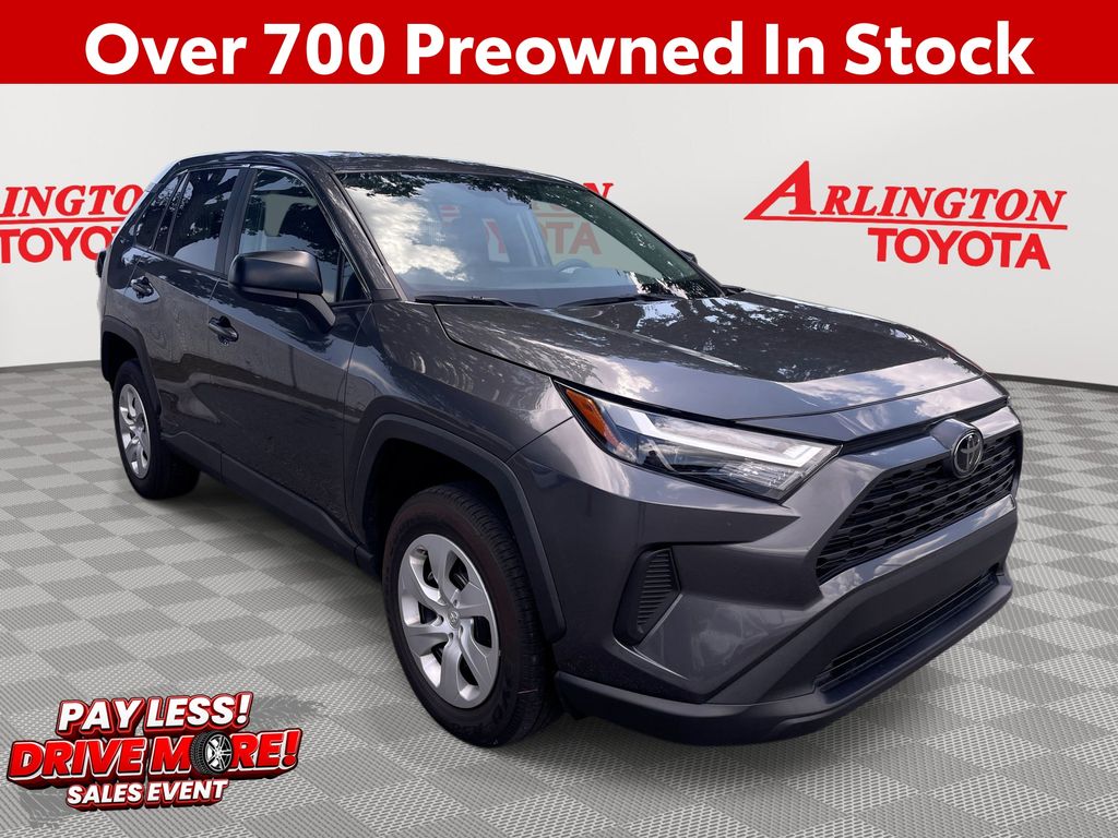 Magnetic Gray Metallic 2025 Toyota RAV4 SUV / Crossover All-Wheel Drive 8-Speed Automatic