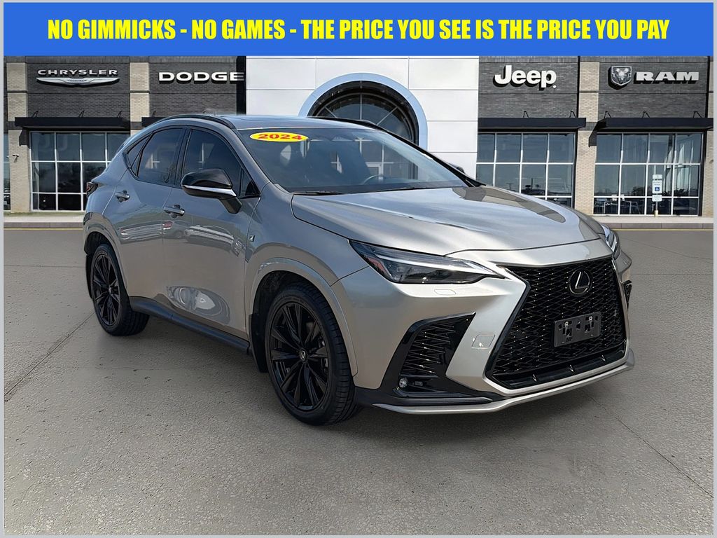 Atomic Silver 2024 Lexus NX 350 F SPORT Handling AWD SUV / Crossover All-Wheel Drive 8-Speed Automatic