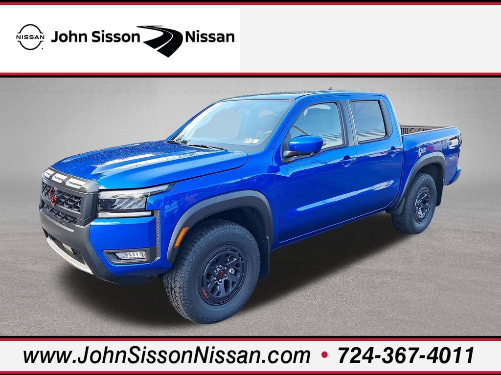 2026 Nissan Frontier PRO-4X Blue at John Sisson Motors