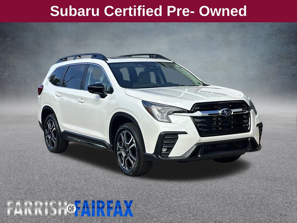 Crystal White Pearl 2025 Subaru Ascent Limited 8-Passenger AWD SUV / Crossover All-Wheel Drive Continuously Variable Transmission