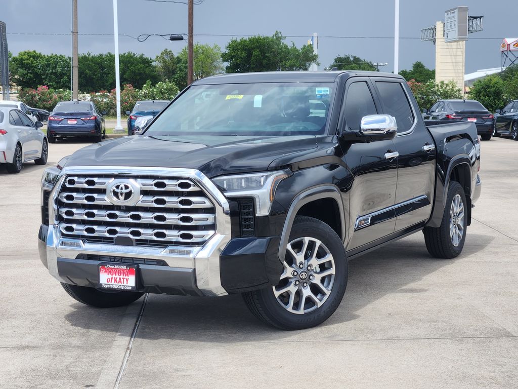 Black 2026 Toyota Tundra 1794 Edition CrewMax Cab 4WD Pickup Truck Four-Wheel Drive Automatic