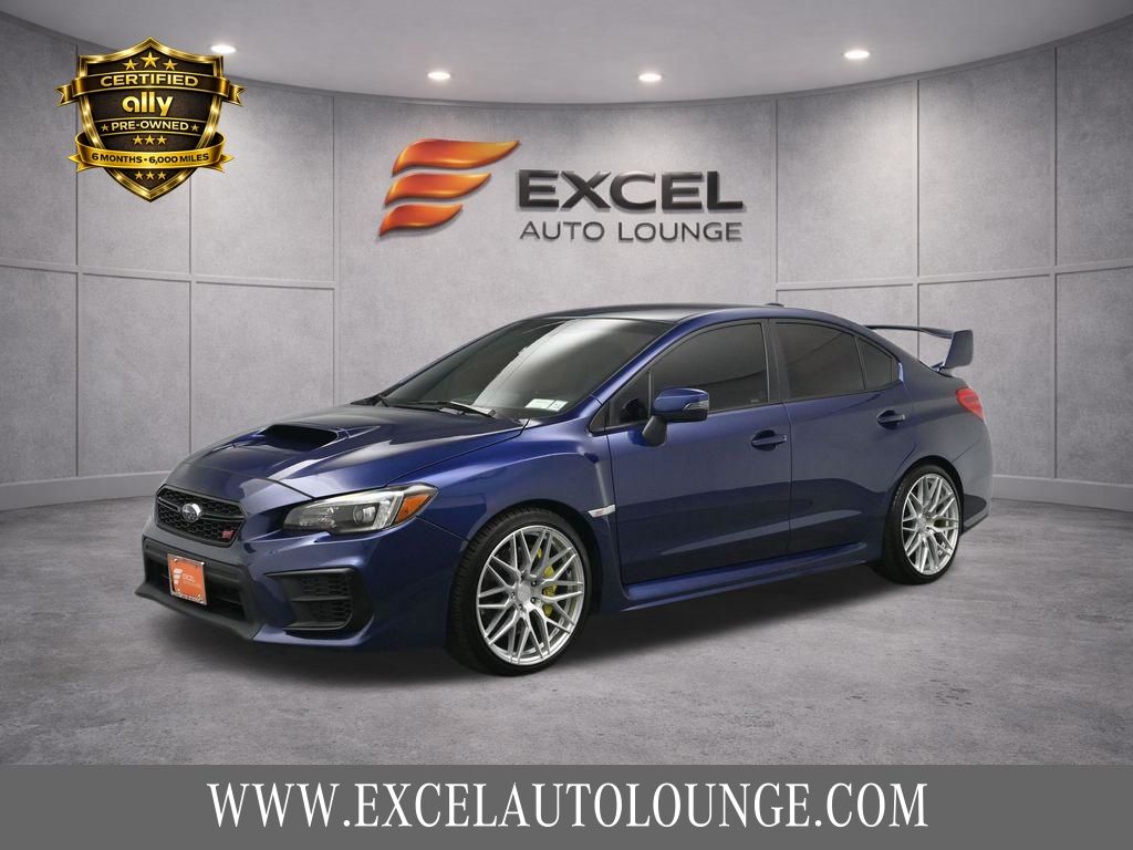 Lapis Blue Pearl 2020 Subaru WRX STI AWD Sedan All-Wheel Drive 6-Speed Manual