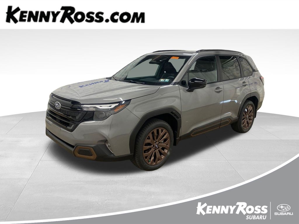 River Rock Pearl 2026 Subaru Forester Sport Crossover AWD SUV / Crossover All-Wheel Drive Continuously Variable Transmission