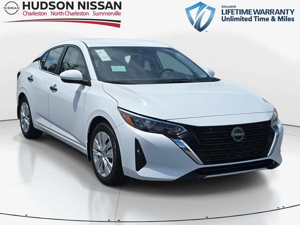 2025 Fresh Powder Nissan Sentra S FWD Sedan