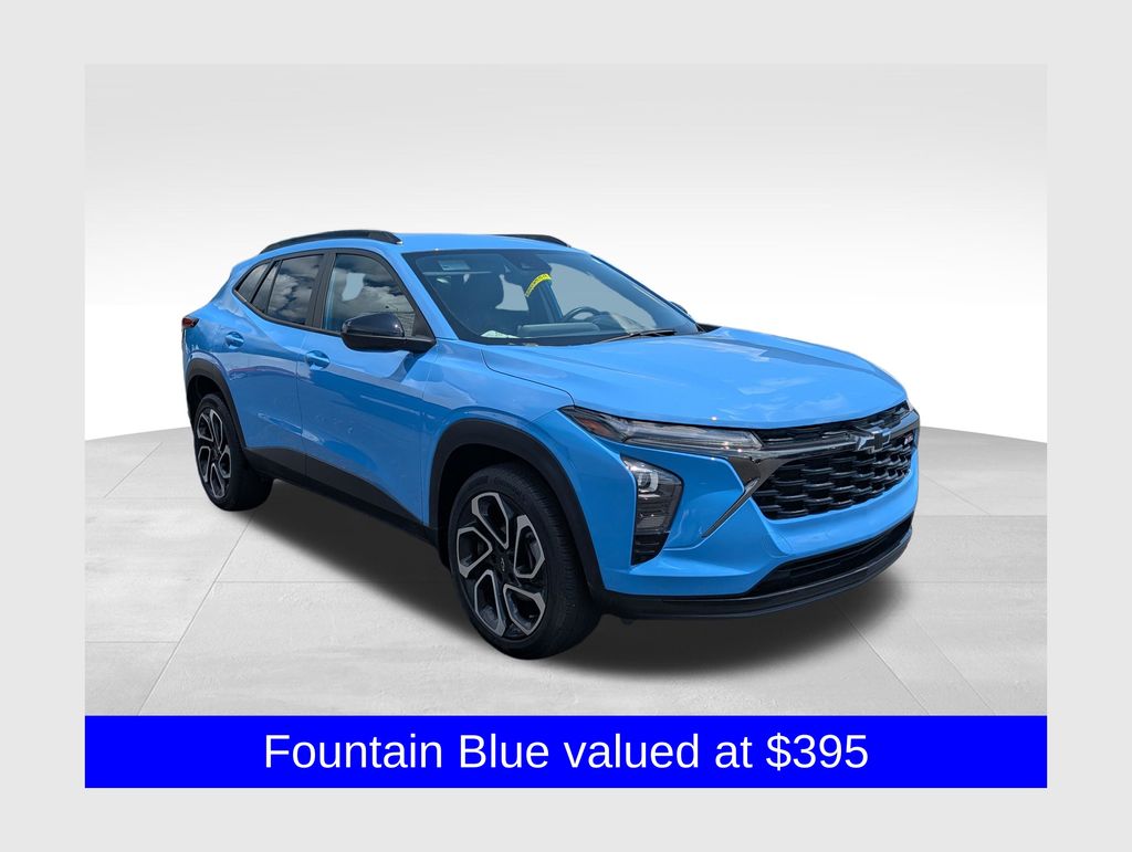 Fountain Blue 2024 Chevrolet Trax SUV / Crossover Front-Wheel Drive 6-Speed Automatic