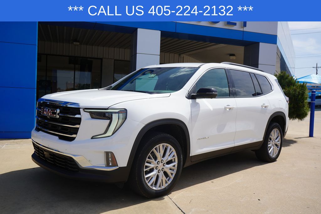 Summit White 2026 GMC Acadia Elevation AWD SUV / Crossover Four-Wheel Drive 8-Speed Automatic
