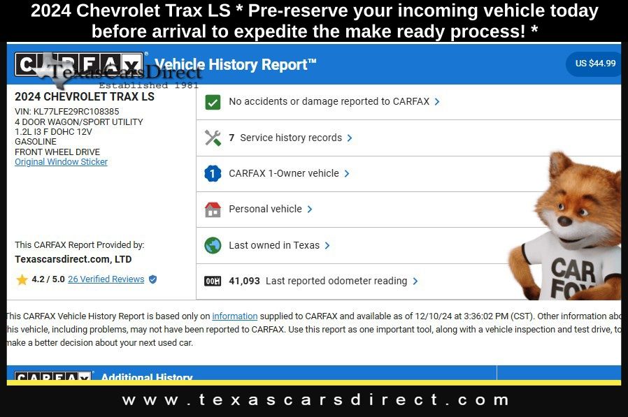 2024 Chevrolet Trax LS 11