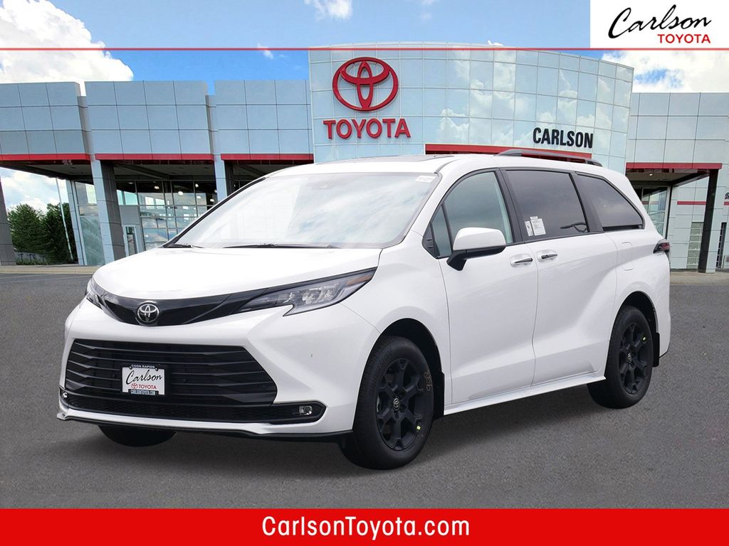 Ice 2026 Toyota Sienna Minivan All-Wheel Drive Continuously Variable Transmission