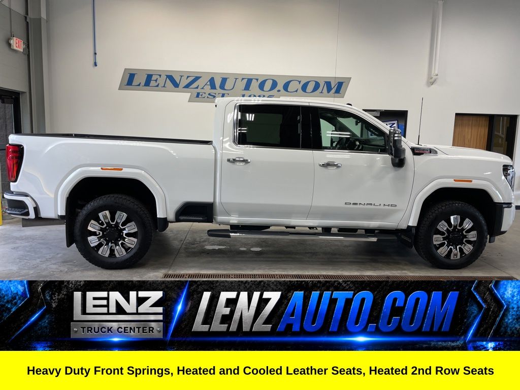Summit White 2024 GMC Sierra 3500HD Pickup Truck Four-Wheel Drive Automatic