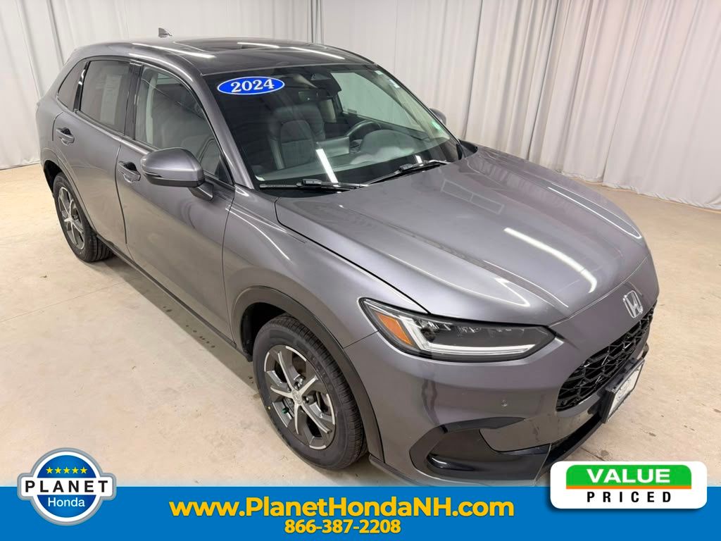 Gray 2024 Honda HR-V SUV / Crossover All-Wheel Drive Continuously Variable Transmission