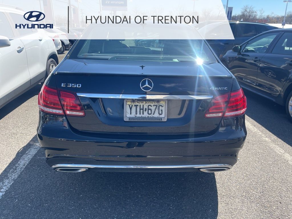 Black 2016 Mercedes-Benz E-Class E 350 4MATIC Sedan All-Wheel Drive 7-Speed Automatic
