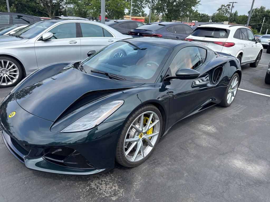 Cosmos Black 2024 Lotus Emira Coupe Rear-Wheel Drive 8-Speed Dual Clutch