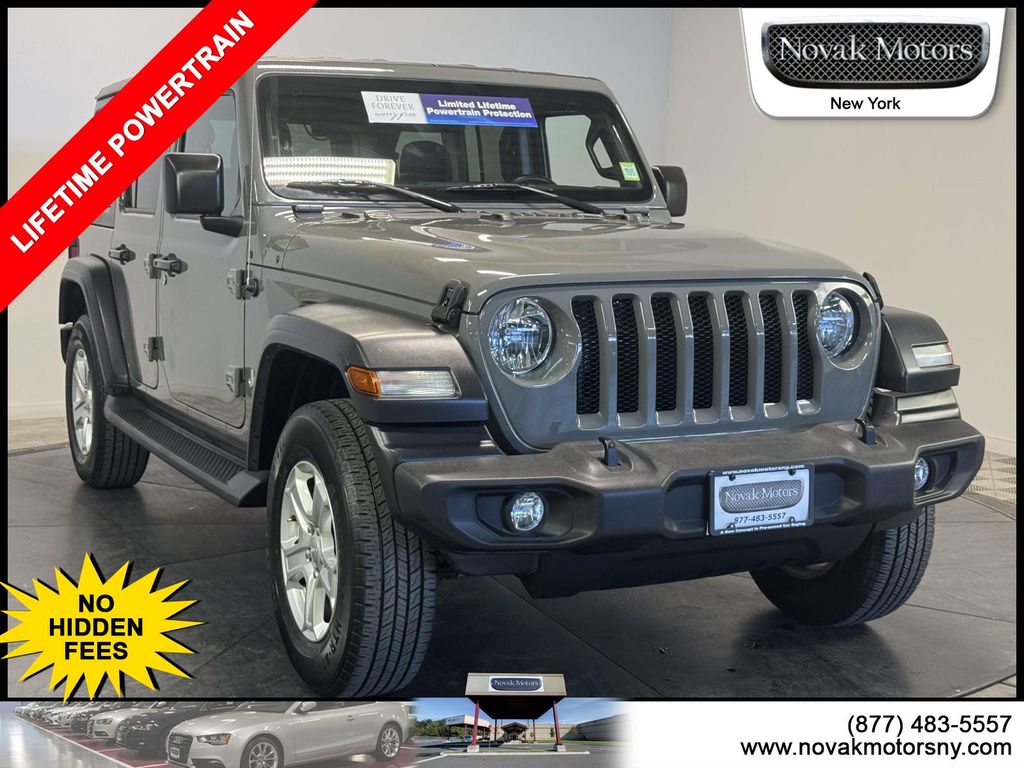 Sting-Gray Clearcoat 2020 Jeep Wrangler Unlimited Sport S 4WD SUV / Crossover Four-Wheel Drive 8-Speed Automatic