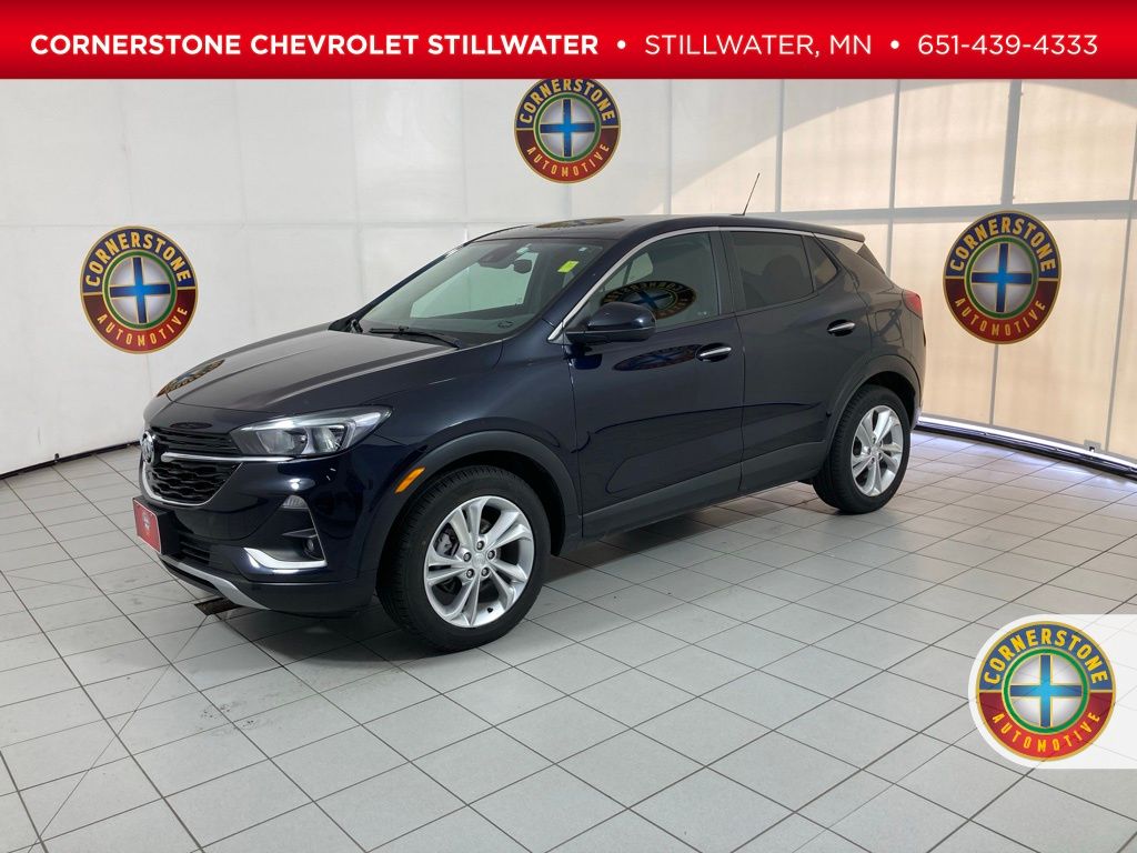 Dark Moon Blue Metallic 2020 Buick Encore GX Preferred FWD SUV / Crossover Front-Wheel Drive Continuously Variable Transmission