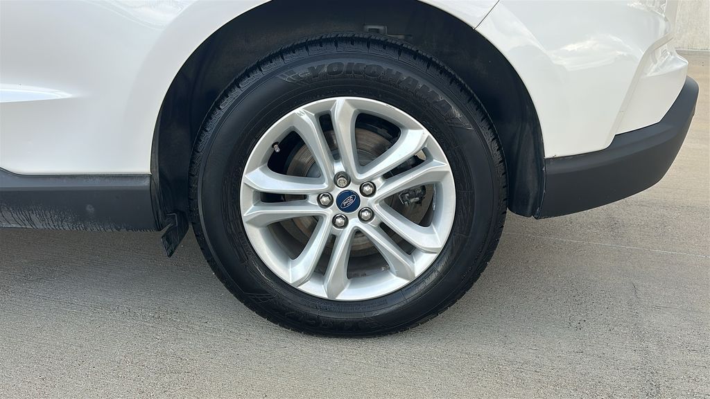 2019 Ford Edge SEL White at DeMontrond Gulf Freeway