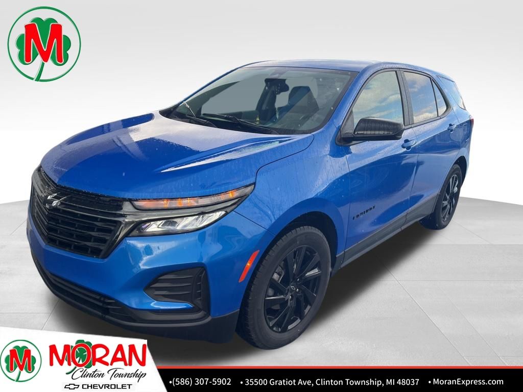 Riptide Blue Metallic 2024 Chevrolet Equinox LS FWD with 1LS SUV / Crossover Front-Wheel Drive 6-Speed Automatic Overdrive