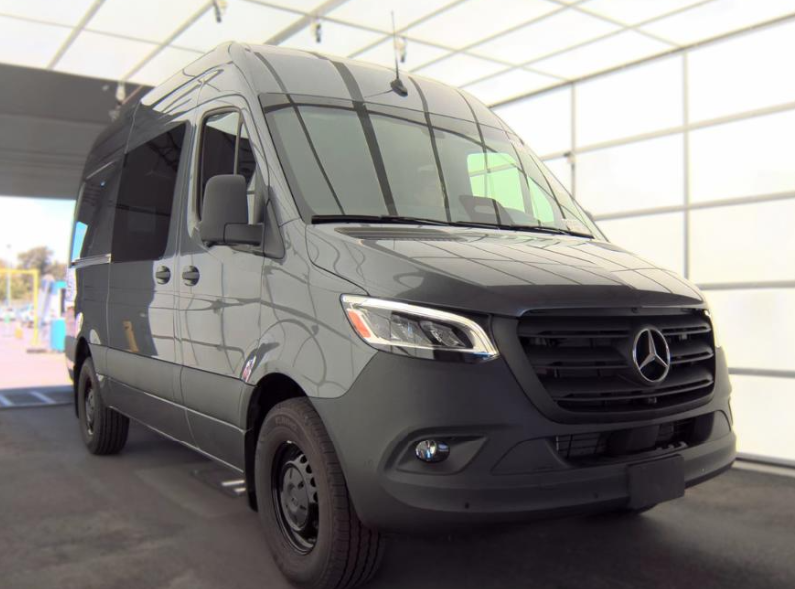 Selenite Gray Metallic 2026 Mercedes-Benz Sprinter Van 9-Speed Automatic
