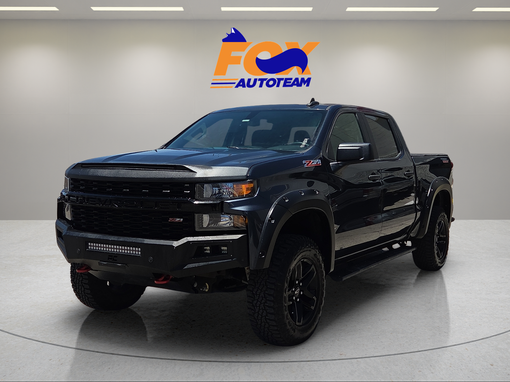 Shadow Gray Metallic 2019 Chevrolet Silverado 1500 Pickup Truck Four-Wheel Drive 6-Speed Automatic Overdrive